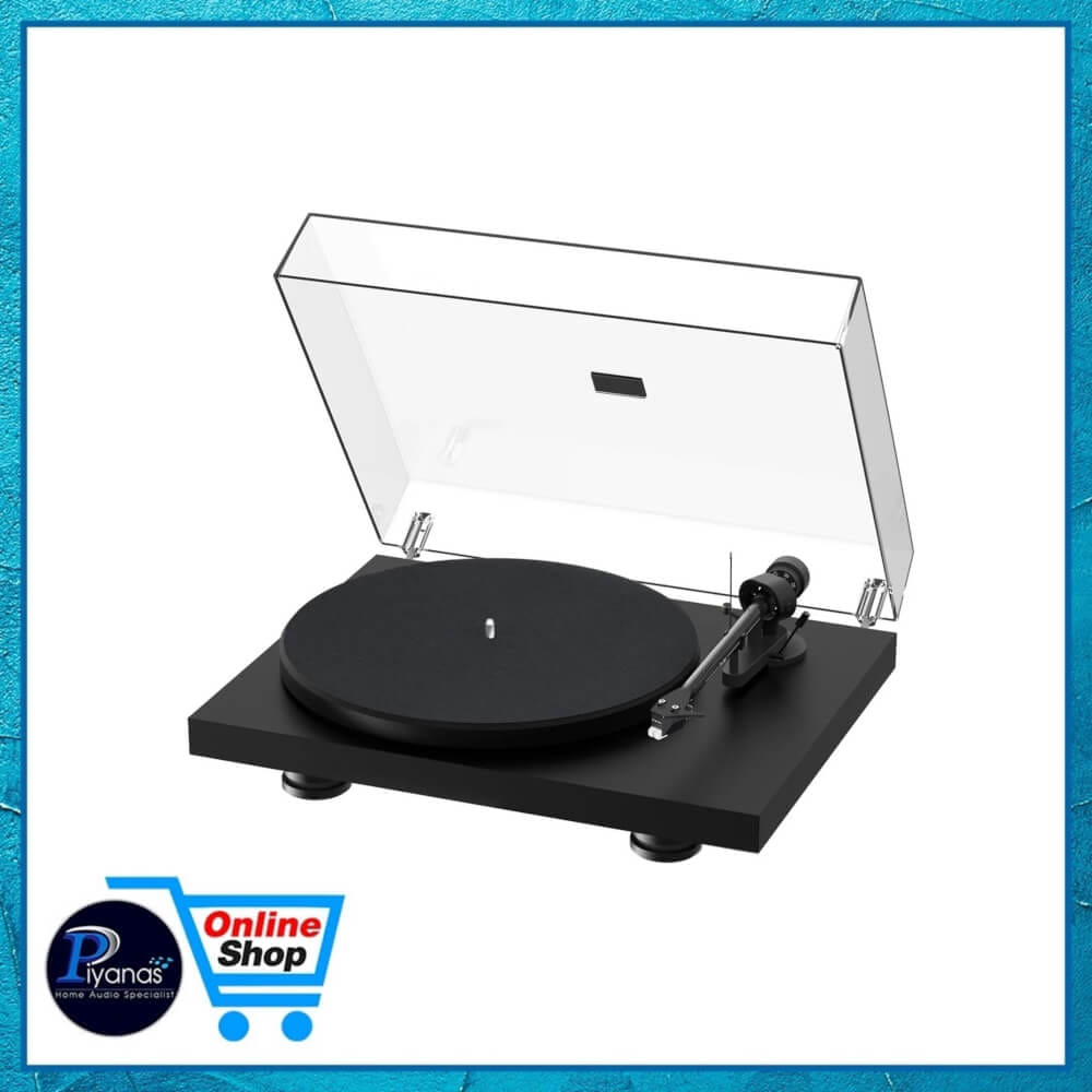 เครื่องเล่นแผ่นเสียง PROJECT : DEBUT CARBON EVO (พร้อมหัวเข็ม ORTOFON รุ่น 2M RED) (SATIN BLACK)